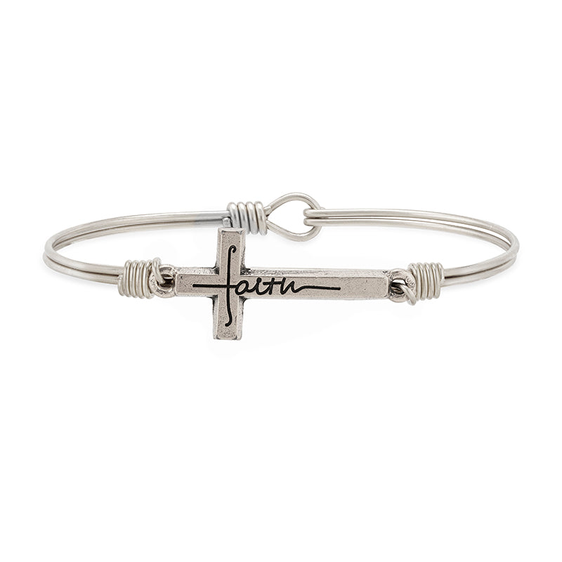 Forever Faith Bangle Bracelet - Luca  Danni product image