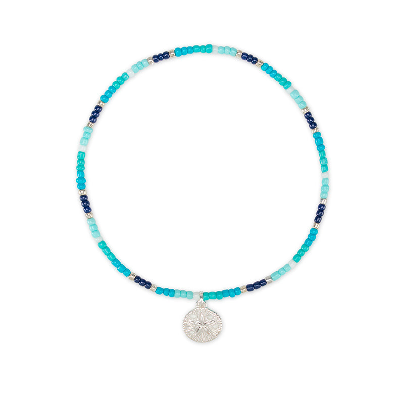 Sand Dollar Stretch Anklet