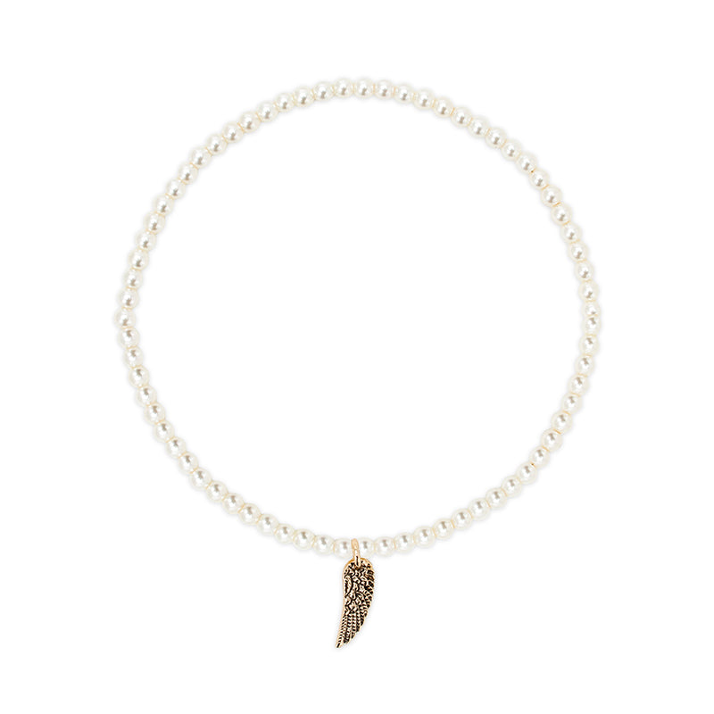 Angel Wing Stretch Anklet