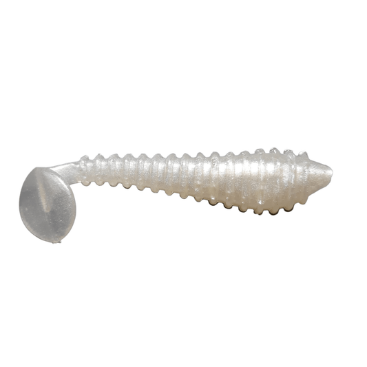 2-inch-pearl-white-soft-plastic-fishing-baits ⋆ Everybody Catches