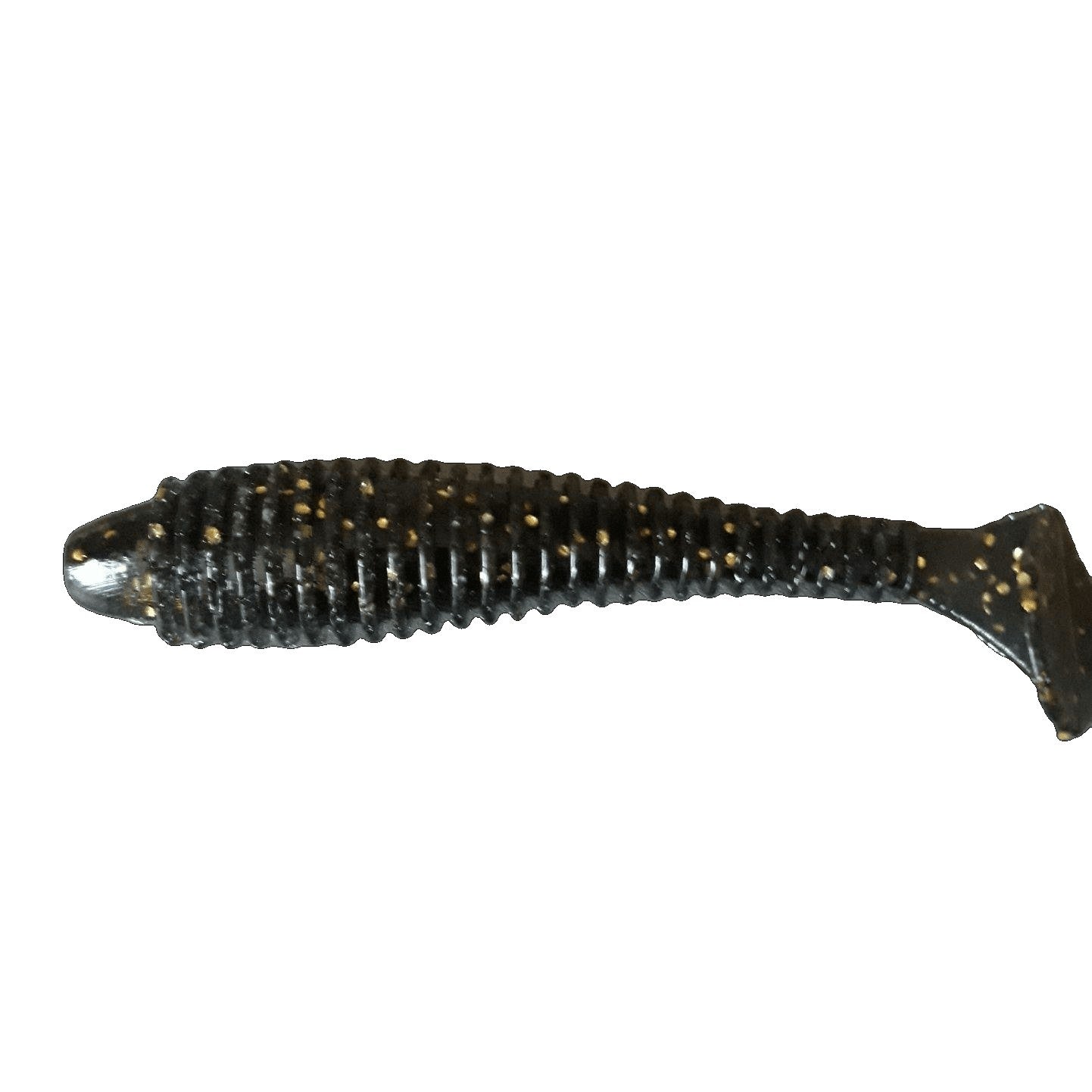 3.8 Black Beauty Soft Plastic Swimbait, Butchers Baits