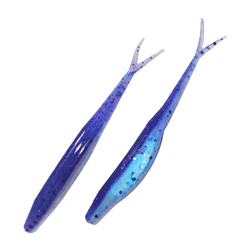 5" Purple Dragon Soft Jerkbait