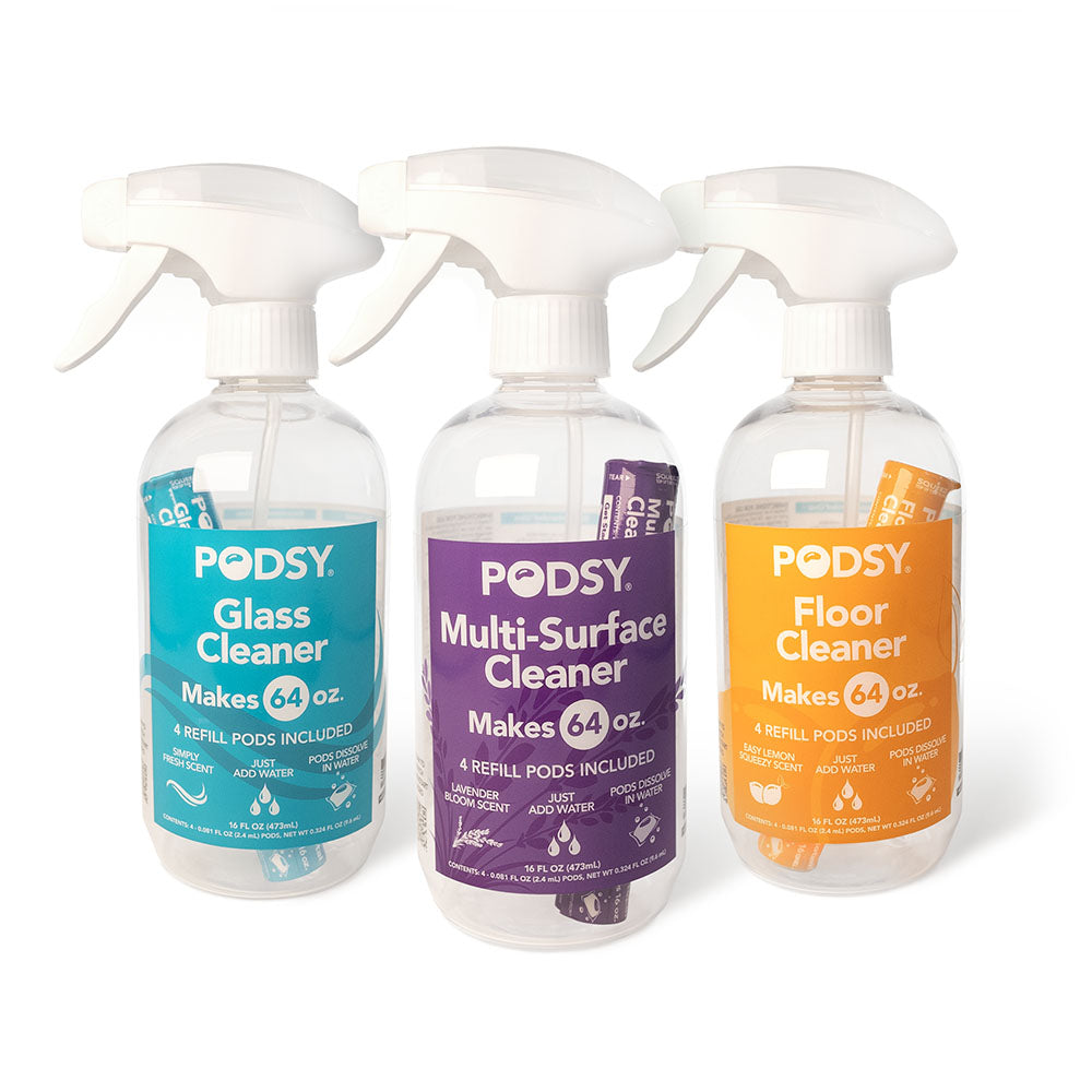 Podsy Spray Mop Floor Cleaning System, 64 oz - Fry's Food Stores