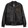 Ideal Apparel - OG Logo Ltd Edition Unisex Leather Bomber Jacket