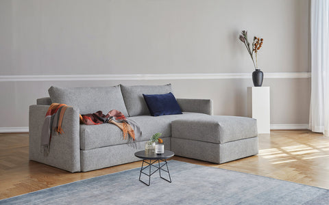 Tripi sofa bed and cornila ottoman innovation living