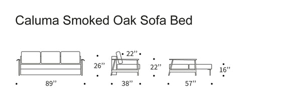 caluma sofa bed innovation living dimensions