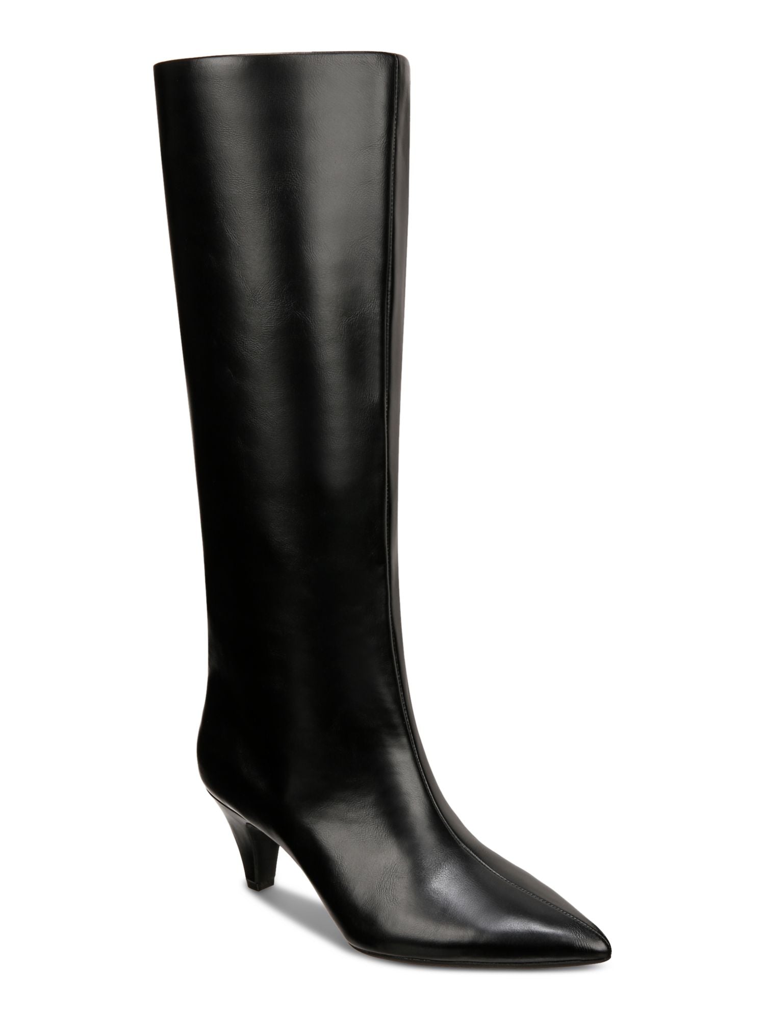 ALFANI Womens Black Padded Kaiaa Pointed Toe Kitten Heel Zip-Up Dress Heeled Boots M