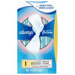 Always Radiant Size 4 Scented Overnight Pads with Wings, 11 ct - Jay C Food  Stores