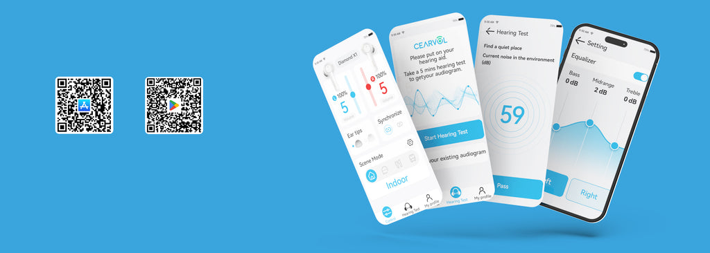 Cearvol App for Free Hearing Test