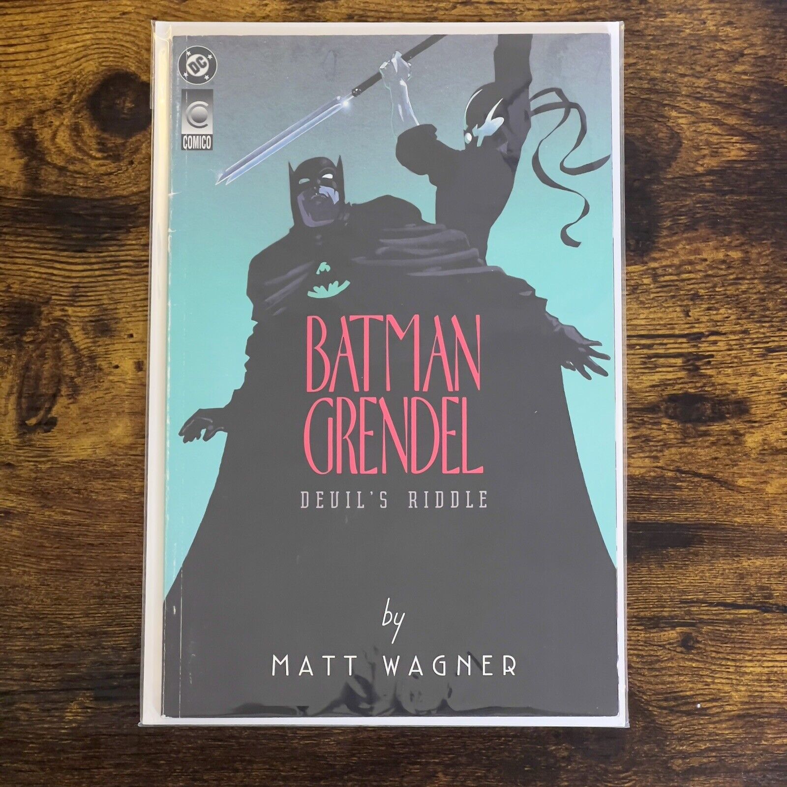 Batman Grendel #1 Devil's Riddle - Matt Wagner - DC / Comico 1993 – AKW  COLLECTIBLES