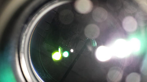 be sure your flash is turned off for digiscoping