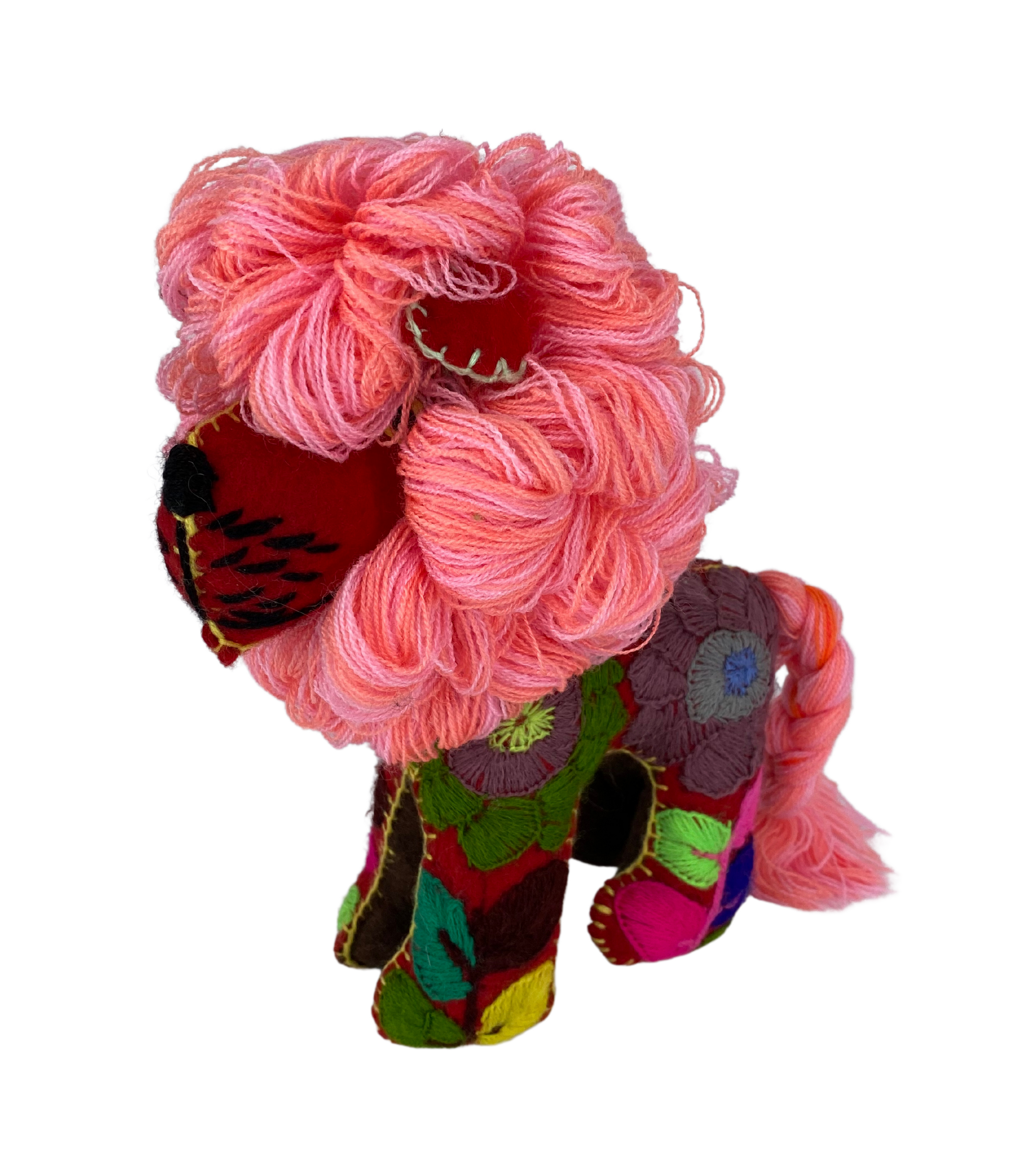 Small Lion Toy multicolored