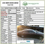 2008 MERCEDES CLS Sedan Front Dash Hazard Heated Seat Control Switch Interior G