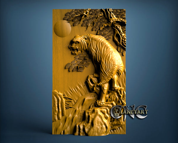 Comprar stl modelo 3d Pôster de o Tigre #4