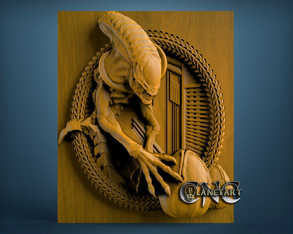 Games - Alien versus Predator 2 3, GAMES_7719. 3D stl model for CNC