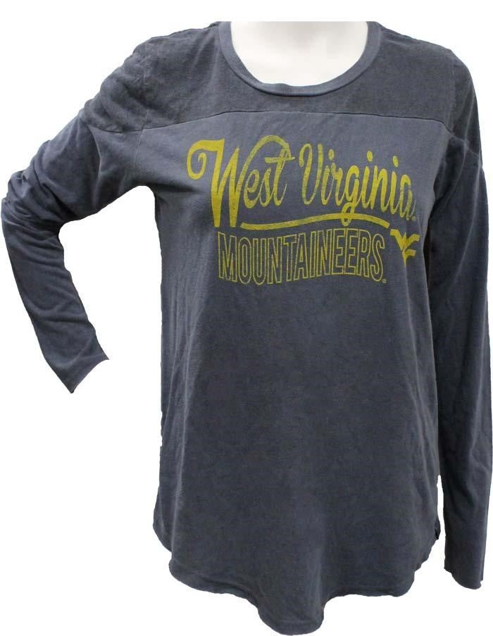  WVU Dyed Yoke Tee 