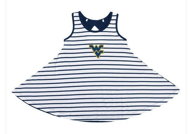  WVU Girls A-Line Dress 