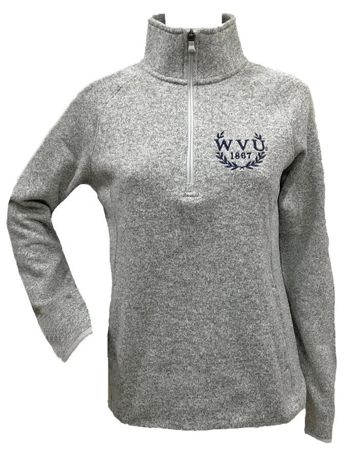  WVU Womens Saramac 1/4 Zip 