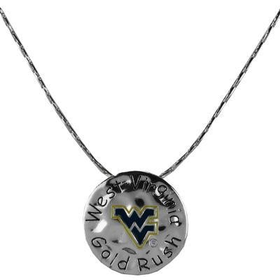  WVU Script Necklace 