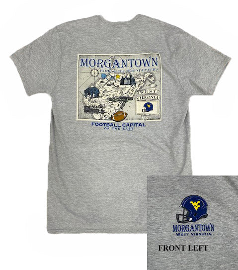  WVU Football Capitol Tee 