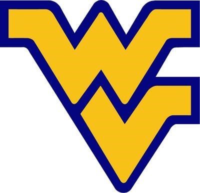  WVU Gold Logo Decal 