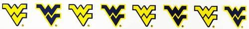  WVU Flying WV Decal 