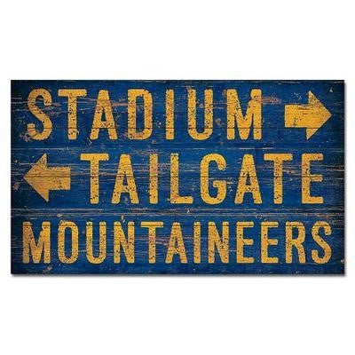  WVU Stadium Tailgate Sign 