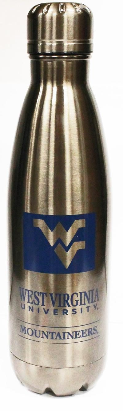 WVU 17oz Stainless Steel Bottle