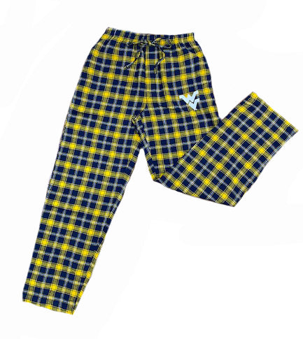 West Virginia Mountaineers Men's Supreme Navy Pajama Pants