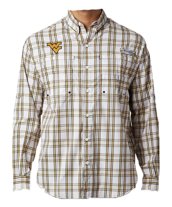  WVU Super Tamiami Long Sleeve Shirt 