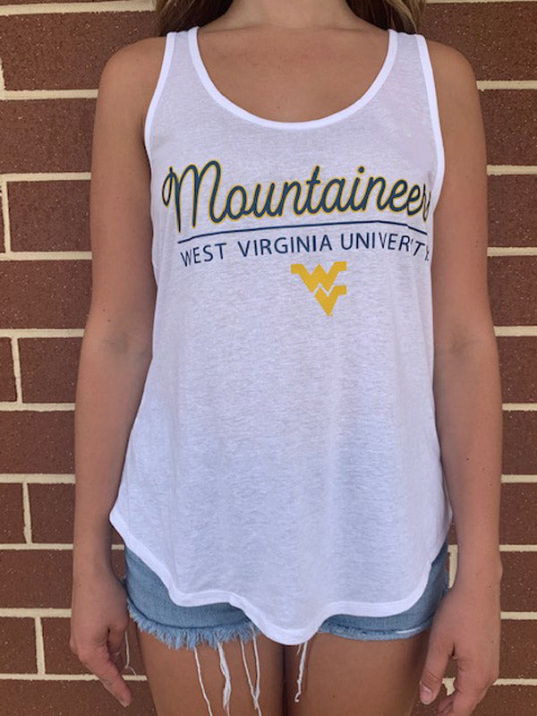  WVU The Breanna Tank Top 