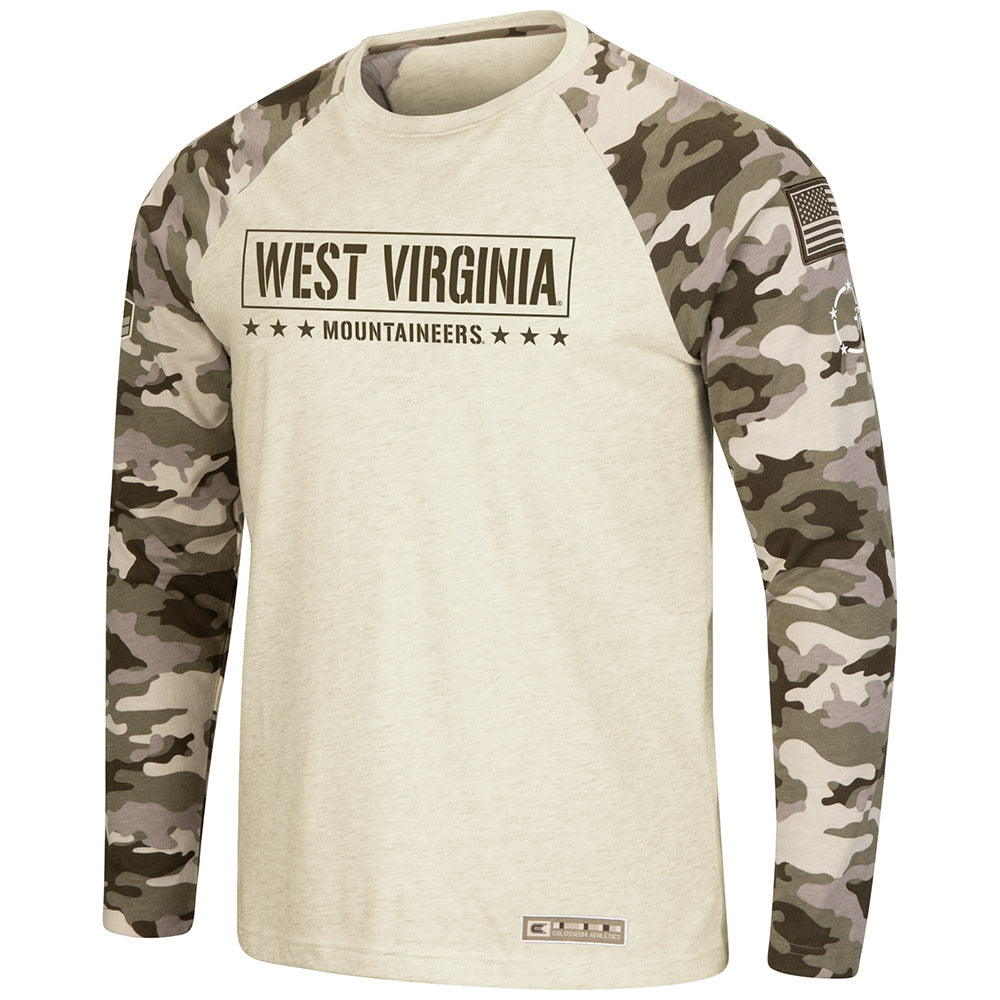  WVU Evasion Long Sleeve Tee 