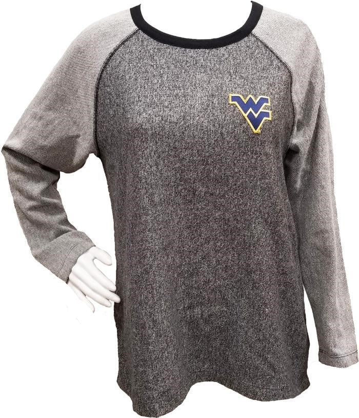  WVU Button Back Tunic 