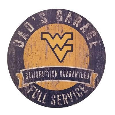  WVU Dads Garage Sign 