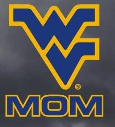  WVU Mom Decal 