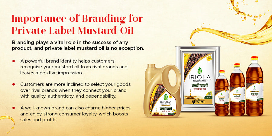 Importance of Branding for Private Label Mustard Oil