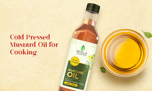 cold pressed mustard oil for cooking