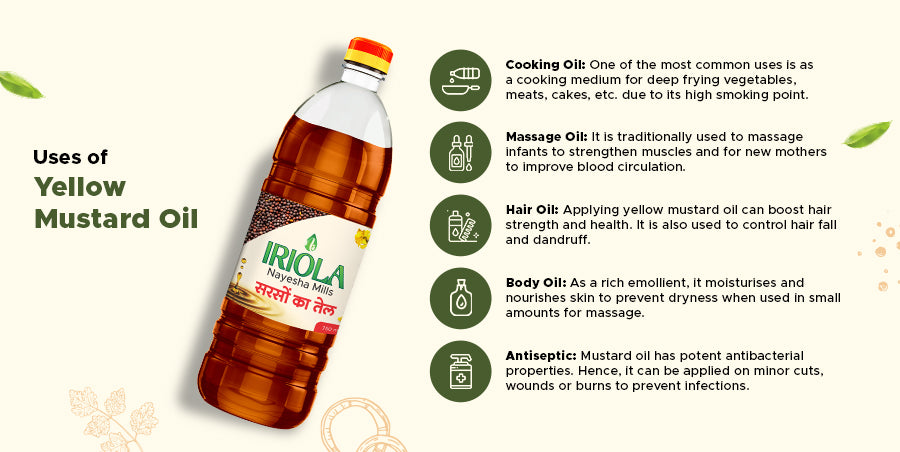 uses of yellow mustard oil