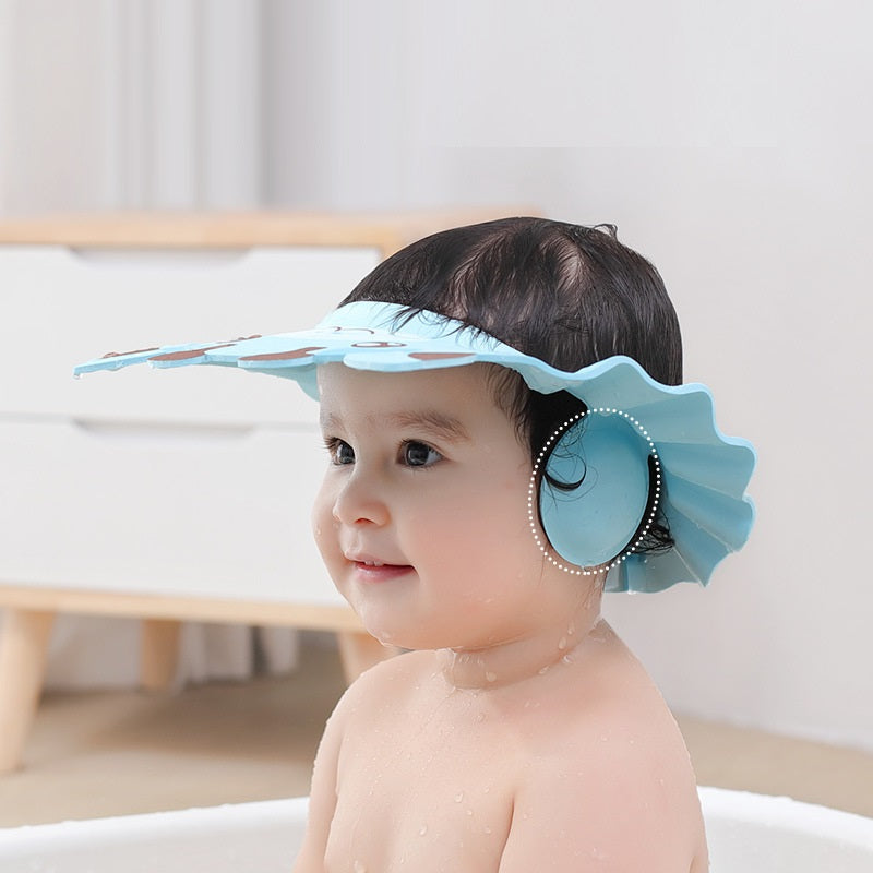 Baby Shower Soft Cap Adjustable Hair Wash Hat For Baby Kids Ear Protection  Safe Children Kids Shampoo Shield Bath Head Cover  Shampoo Cap  AliExpress