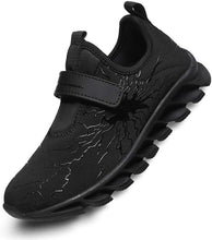 Afbeelding in Gallery-weergave laden, MEINIANGUAN Boys Sneakers Non Slip Kids Tennis Shoes Lace-up Lightweight Athletic Sports Running Walking Shoes for Boys Girls Big Kid freeshipping - Savzilla.com
