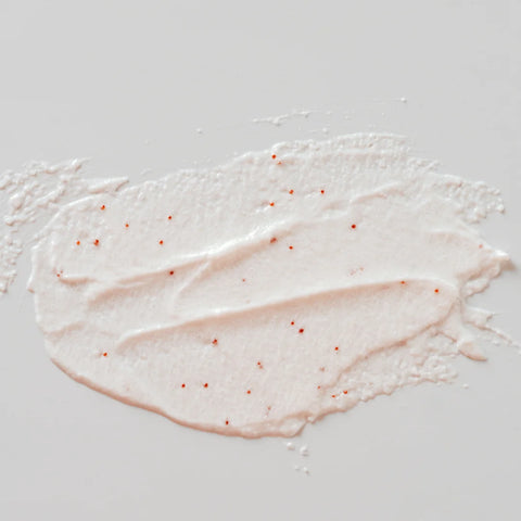 Product texture for exfoliating skin