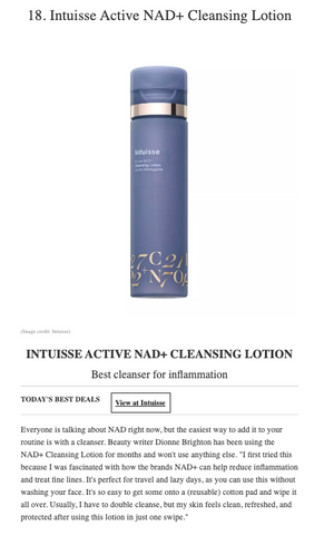 Marie Claire Best Cleansing Lotion for Inflamation