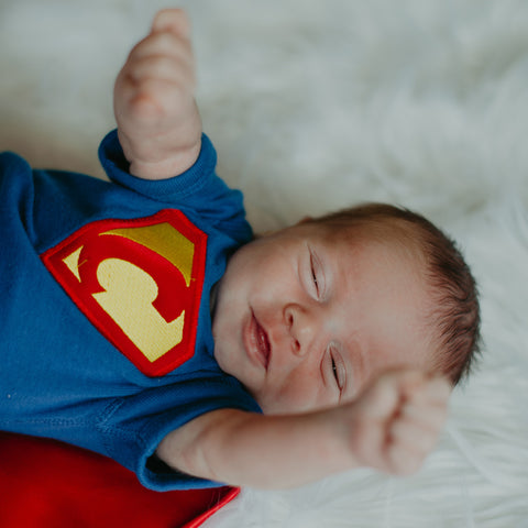13 Babies in Halloween Costumes  Superman halloween costume, Baby