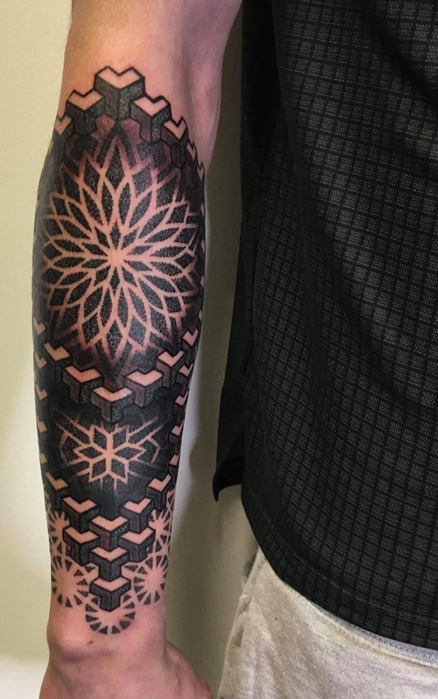 Mandala Tattoo für Männer