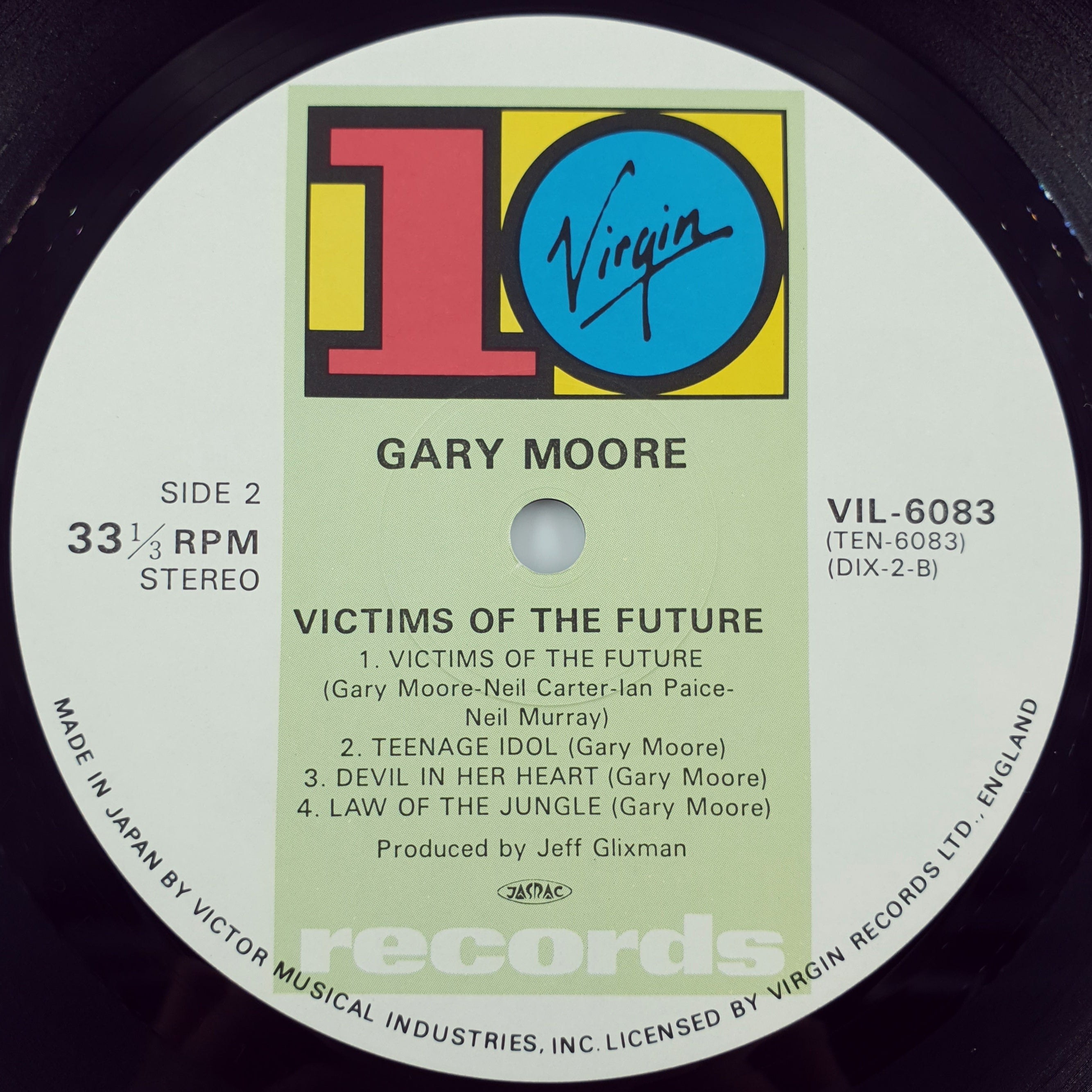 Gary Moore Victims Of The Future – Sonic Monk Records