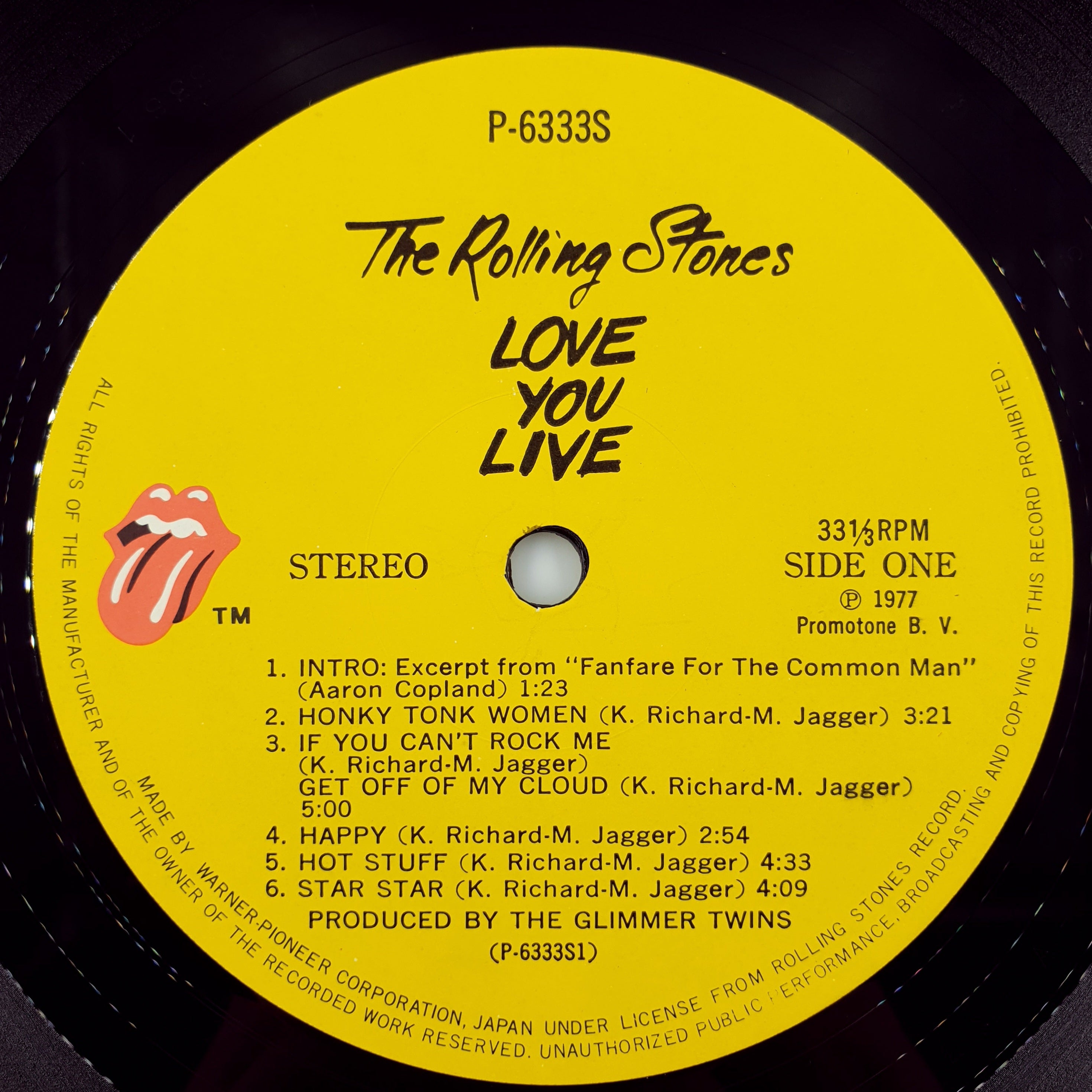 The Rolling Stones - Love You Live – Sonic Monk Records