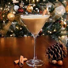 Coffee-infused Yuletide Martini