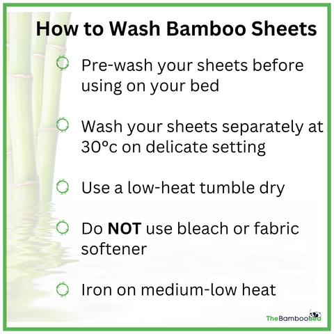 How to Wash Bamboo Sheets