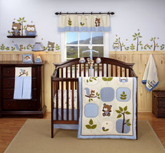 Eddie Bauer Enchanted Hollow 4 Piece Crib Bedding Set
