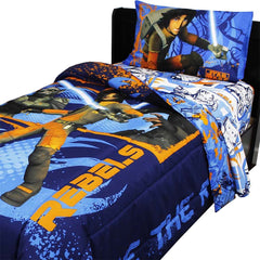 Star Wars Full Bedding Set Rebels Fight Comforter Sheets